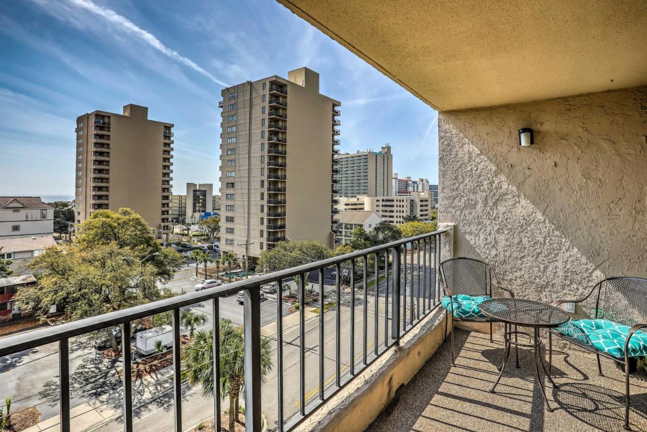 Myrtle Beach Condo, 1 Block To Ocean Shore! 外观 照片