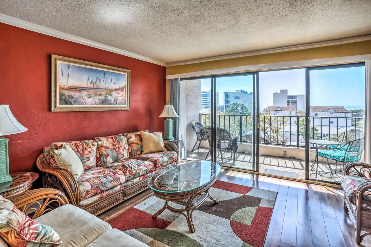 Myrtle Beach Condo, 1 Block To Ocean Shore! 外观 照片